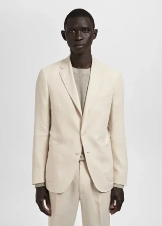 Salerno Anzugblazer 100 % Leinen, schmale Passform Salerno Anzugblazer 100 % Leinen, schmale Passform