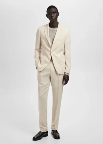 Salerno Anzugblazer 100 % Leinen, schmale Passform Salerno Anzugblazer 100 % Leinen, schmale Passform