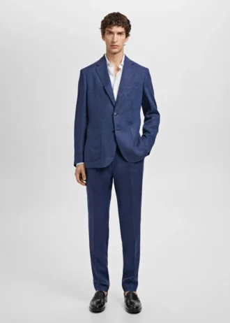 Salerno Anzugblazer 100 % Leinen, schmale Passform Salerno Anzugblazer 100 % Leinen, schmale Passform