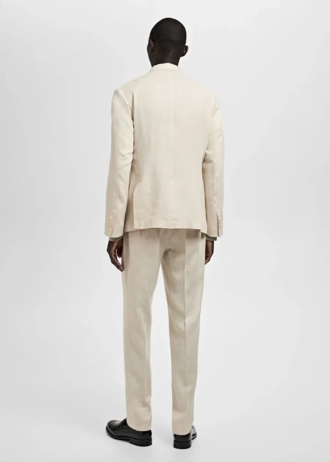 Salerno Anzugblazer 100 % Leinen, schmale Passform Salerno Anzugblazer 100 % Leinen, schmale Passform