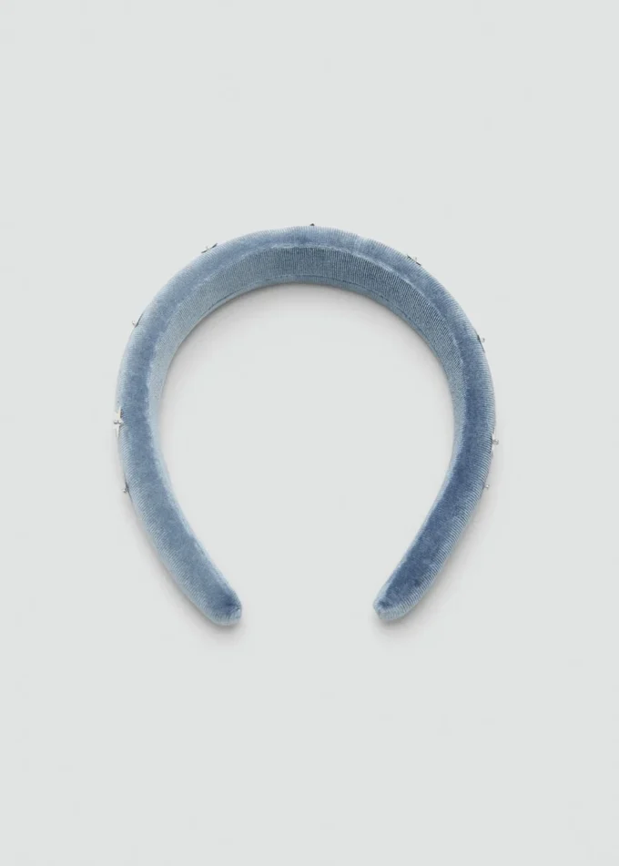 Samt-Stirnband mit Sternen