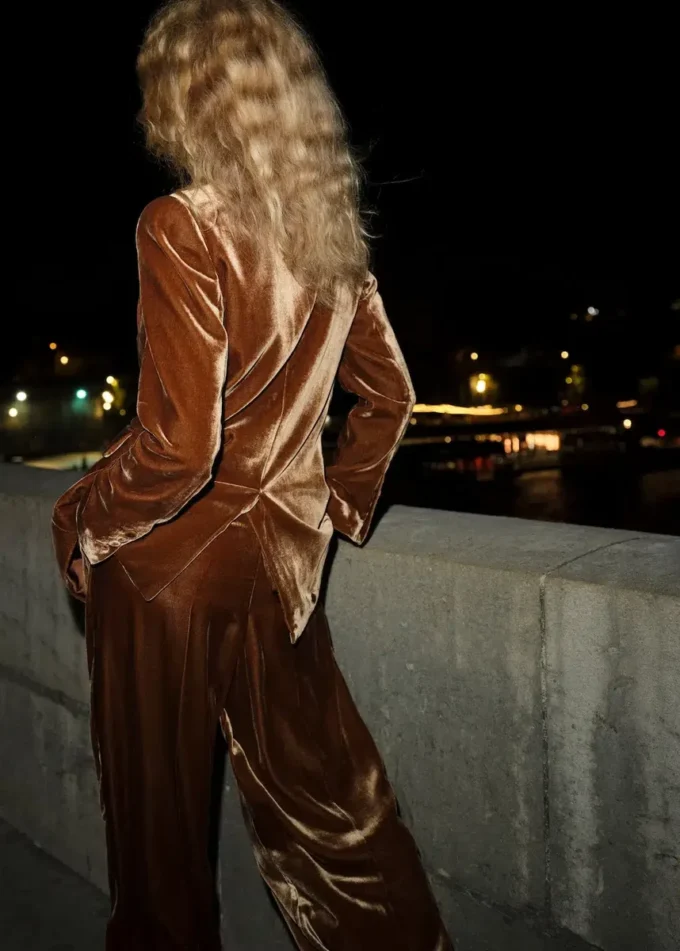 Samtanzughose Samtanzughose