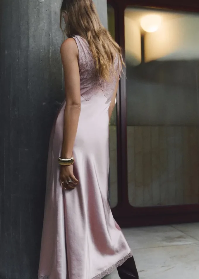 Satin-Camisole-Kleid Satin-Camisole-Kleid