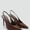Satin-Pumps