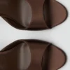 Satin-Sandalen mit hohem Absatz