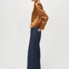 Satinjacke mit Taschen Satinjacke mit Taschen