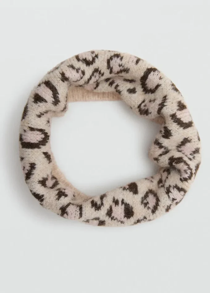 Schal mit Leopardenmuster Schal mit Leopardenmuster