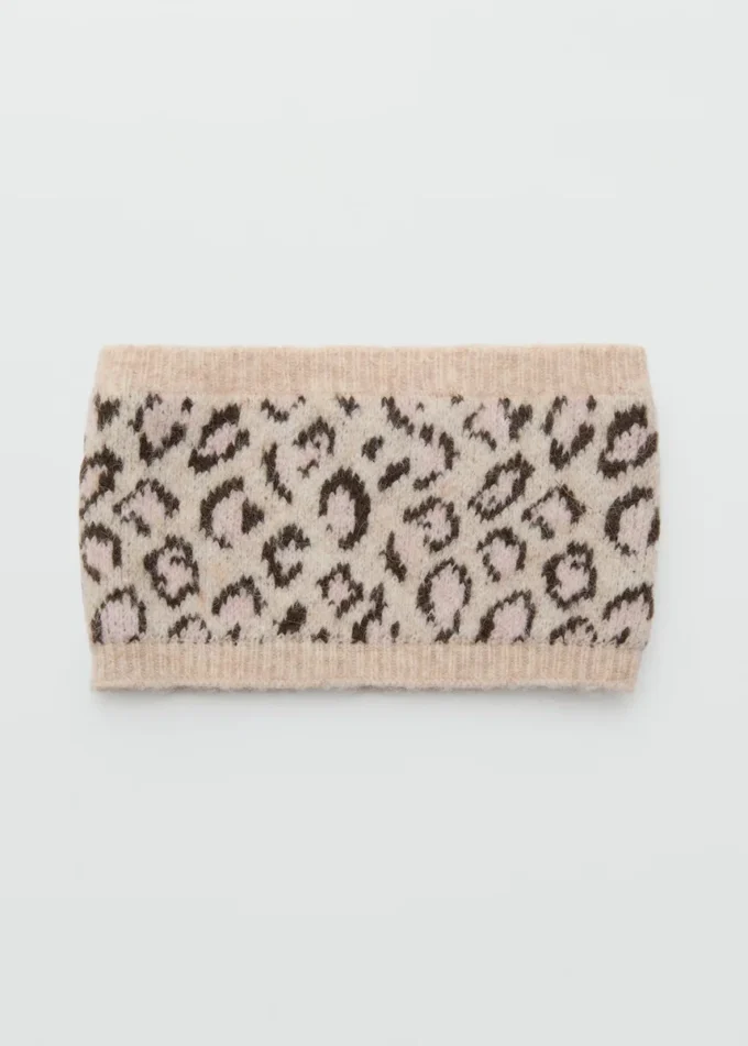 Schal mit Leopardenmuster Schal mit Leopardenmuster