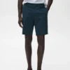 Schmal geschnittene Bermudashorts aus Baumwoll-Chino Schmal geschnittene Bermudashorts aus Baumwoll-Chino