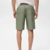 Schmal geschnittene Bermudashorts aus Baumwoll-Chino Schmal geschnittene Bermudashorts aus Baumwoll-Chino