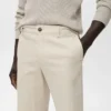 Schmal geschnittene Bermudashorts aus Baumwoll-Chino Schmal geschnittene Bermudashorts aus Baumwoll-Chino