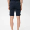 Schmal geschnittene Denim-Bermudashorts Schmal geschnittene Denim-Bermudashorts