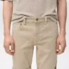 Schmal geschnittene Denim-Bermudashorts Schmal geschnittene Denim-Bermudashorts