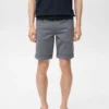 Schmal geschnittene Denim-Bermudashorts