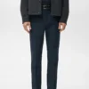 Schmal geschnittene Flanellhose Schmal geschnittene Flanellhose