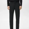 Schmal geschnittene Flanellhose Schmal geschnittene Flanellhose
