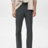 Schmal geschnittene Flanellhose Schmal geschnittene Flanellhose
