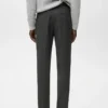 Schmal geschnittene Flanellhose Schmal geschnittene Flanellhose