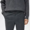 Schmal geschnittene Flanellhose Schmal geschnittene Flanellhose