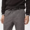 Schmal geschnittene Flanellhose Schmal geschnittene Flanellhose