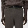 Schmal geschnittene Flanellhose Schmal geschnittene Flanellhose