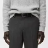 Schmal geschnittene Flanellhose Schmal geschnittene Flanellhose