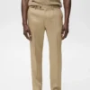 Schmal geschnittene Hose aus 100 % Leinen Schmal geschnittene Hose aus 100 % Leinen