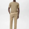 Schmal geschnittene Hose aus 100 % Leinen Schmal geschnittene Hose aus 100 % Leinen
