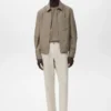 Schmal geschnittene Hose aus 100 % Leinen Schmal geschnittene Hose aus 100 % Leinen