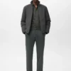 Schmal geschnittene Hose aus Stretchmaterial mit Kordelzug Schmal geschnittene Hose aus Stretchmaterial mit Kordelzug