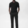 Schmal geschnittene Hose mit Kordelzug Schmal geschnittene Hose mit Kordelzug