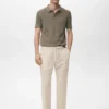 Schmal geschnittene Hose mit Kordelzug Schmal geschnittene Hose mit Kordelzug