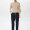 Schmal geschnittene Hose mit Kordelzug Schmal geschnittene Hose mit Kordelzug