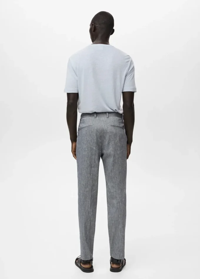 Schmal geschnittene Leinenhose Schmal geschnittene Leinenhose