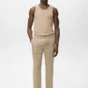 Schmal geschnittenes, geripptes Tanktop Schmal geschnittenes, geripptes Tanktop