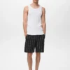 Schmal geschnittenes, geripptes Tanktop Schmal geschnittenes, geripptes Tanktop
