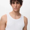 Schmal geschnittenes, geripptes Tanktop Schmal geschnittenes, geripptes Tanktop