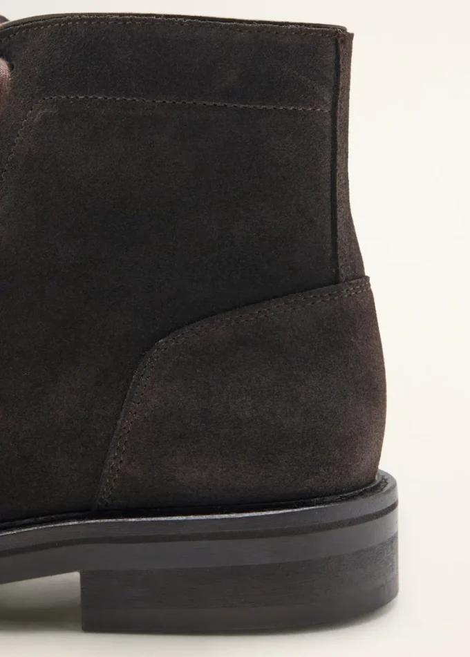 Schnürbare Lederstiefeletten Schnürbare Lederstiefeletten