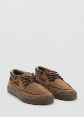 Schnürschuhe aus Leder