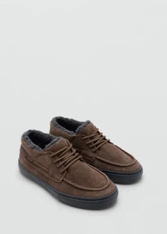 Schnürschuhe aus Leder