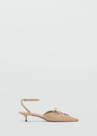 Schnürschuhe mit hohem Absatz