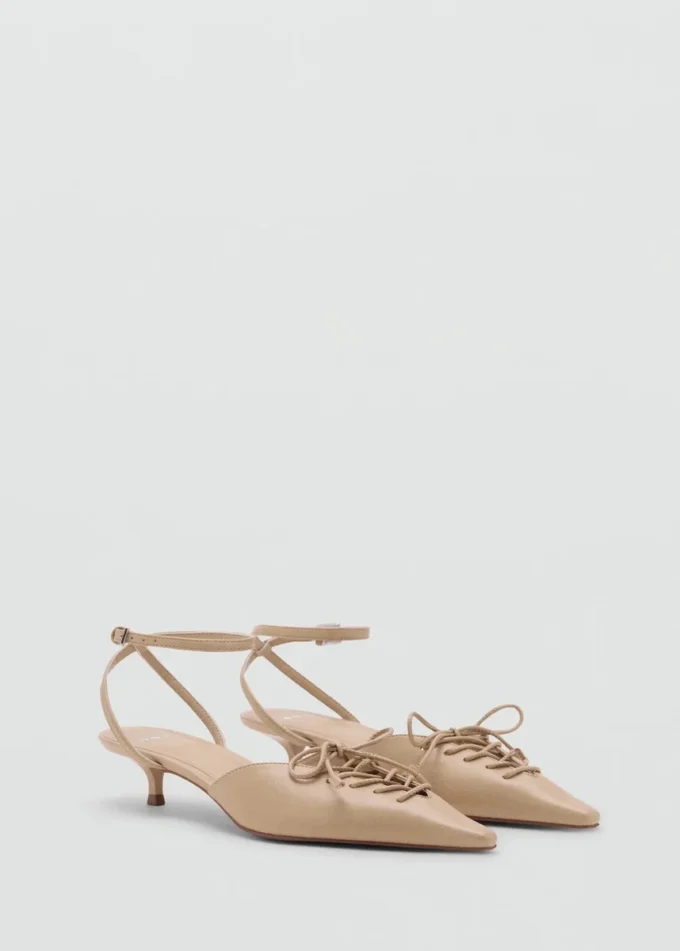 Schnürschuhe mit hohem Absatz Schnürschuhe mit hohem Absatz
