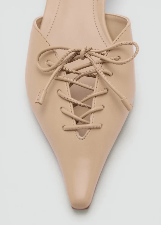 Schnürschuhe mit hohem Absatz Schnürschuhe mit hohem Absatz