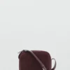 Schultertasche aus Wildleder