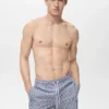 Seersucker-Badehose Seersucker-Badehose