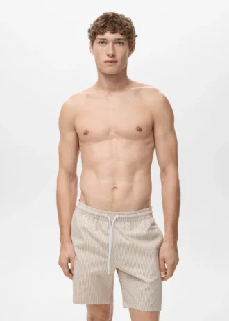 Seersucker-Badehose