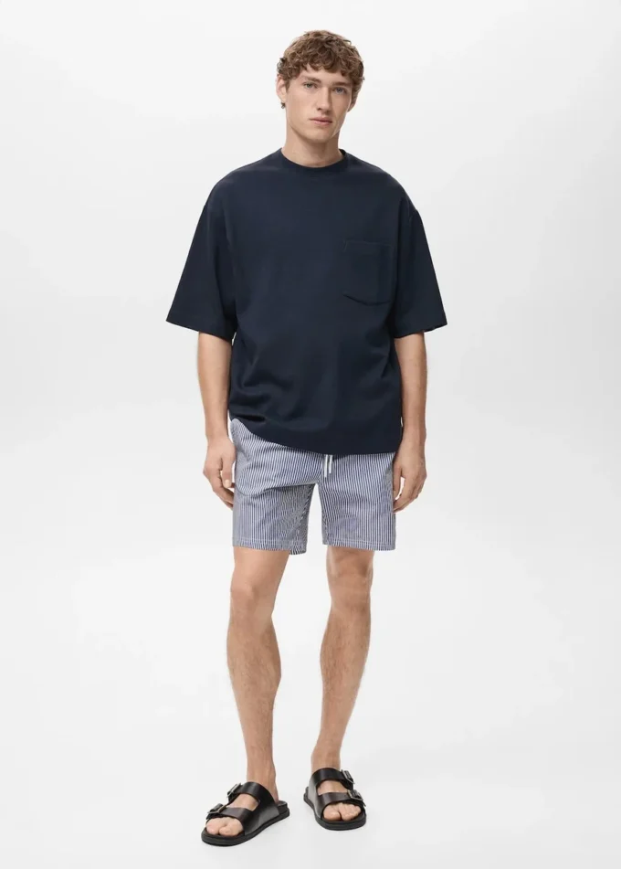 Seersucker-Badehose Seersucker-Badehose