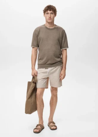 Seersucker-Badehose