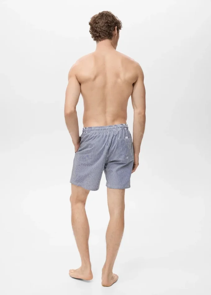 Seersucker-Badehose Seersucker-Badehose