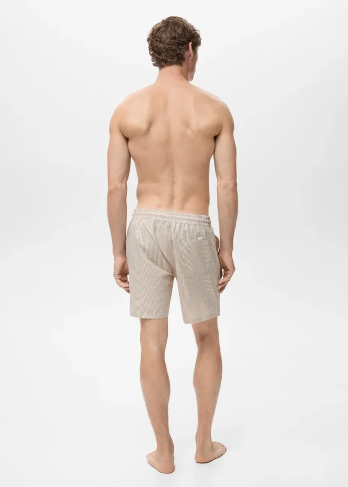 Seersucker-Badehose Seersucker-Badehose